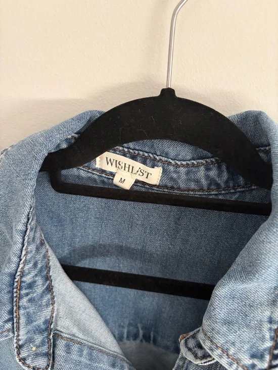 WISHLIST
Oversized Denim Shirt - Picture 5 of 5